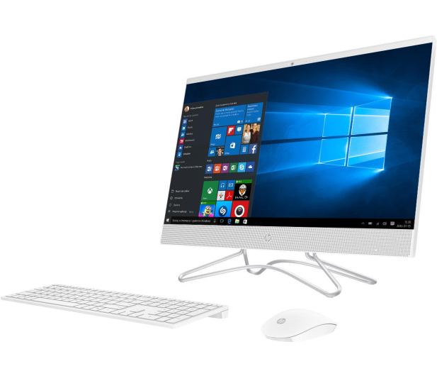 HP 24 AiO i5-8250/16GB/480+1TB/Win10Px MX110 White - 503544 - zdjęcie 2